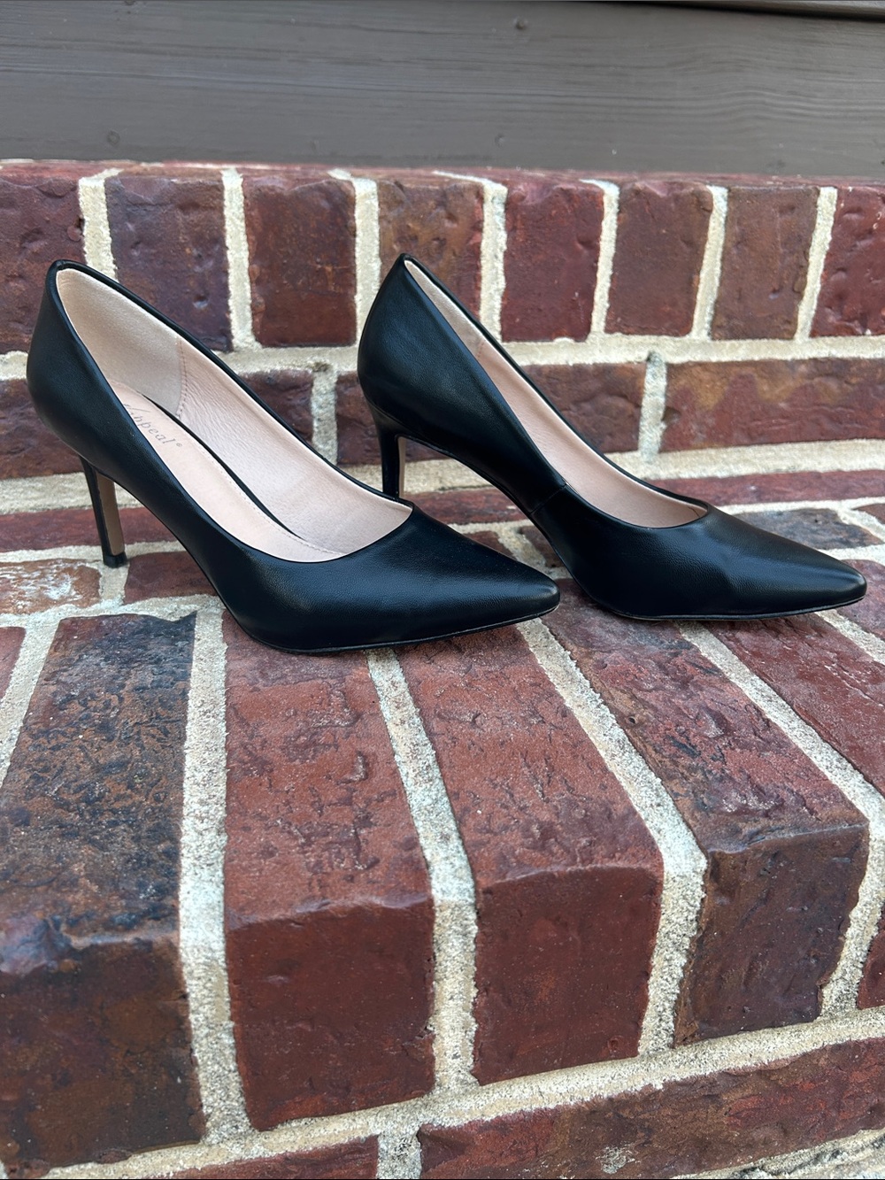 Xappeal Black Pointed Stiletto Heels